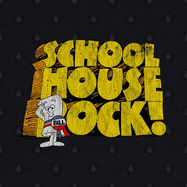 Distressed Schoolhouse Rock by OniSide